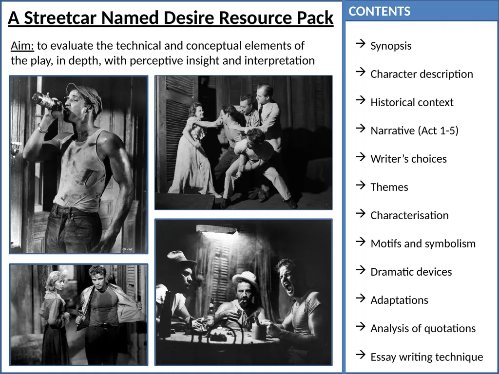 CONTENTS Synopsis Character description Historical - slide 1 of 40