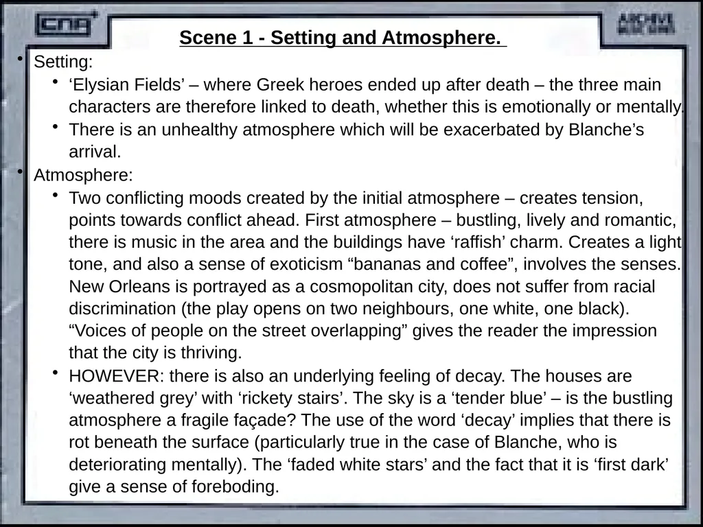 CONTENTS Synopsis Character description Historical - slide 11 of 40