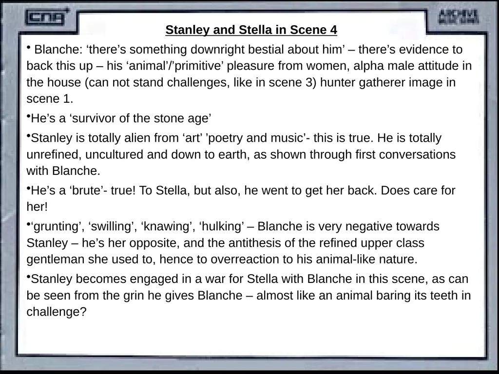 CONTENTS Synopsis Character description Historical - slide 21 of 40