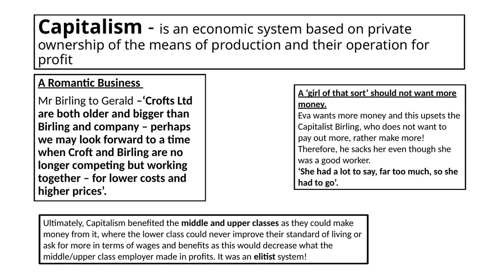 An Inspector Calls Key Content List: Context Stage - slide 28 of 41