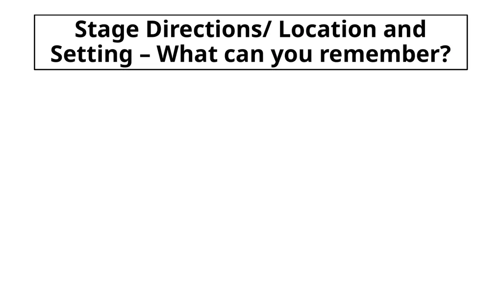 An Inspector Calls Key Content List: Context Stage - slide 5 of 41