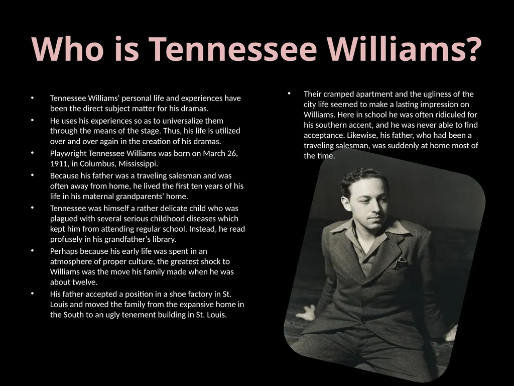 The Playwright and the Play Week 5 [Part 1] - slide 5 of 76