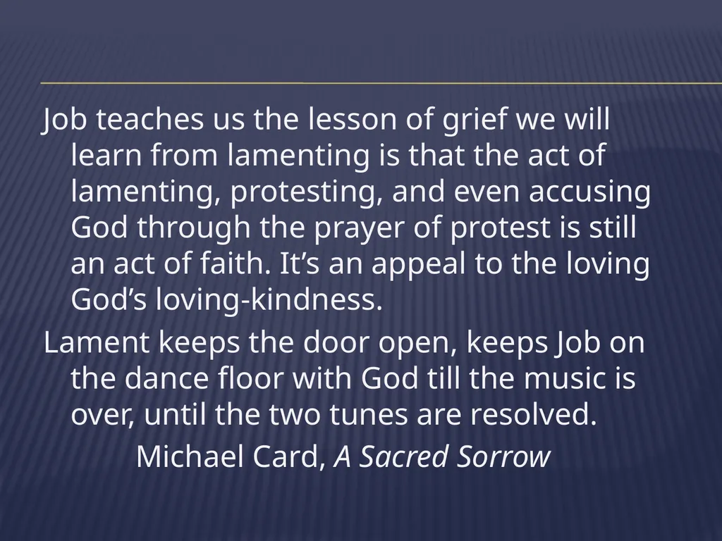 The Grieving Parent: Responding to Childhood - slide 21 of 81
