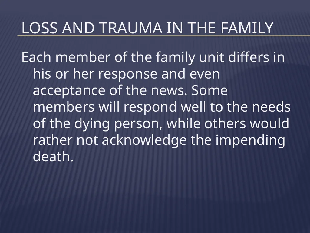 The Grieving Parent: Responding to Childhood - slide 6 of 81