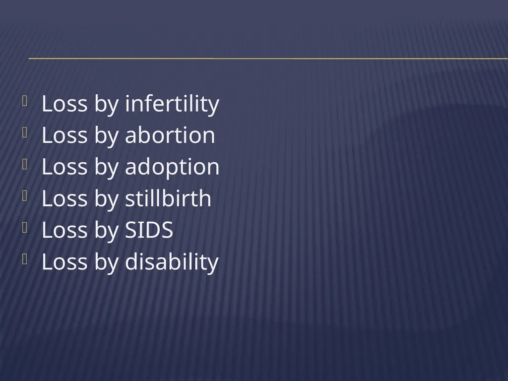 The Grieving Parent: Responding to Childhood - slide 16 of 81