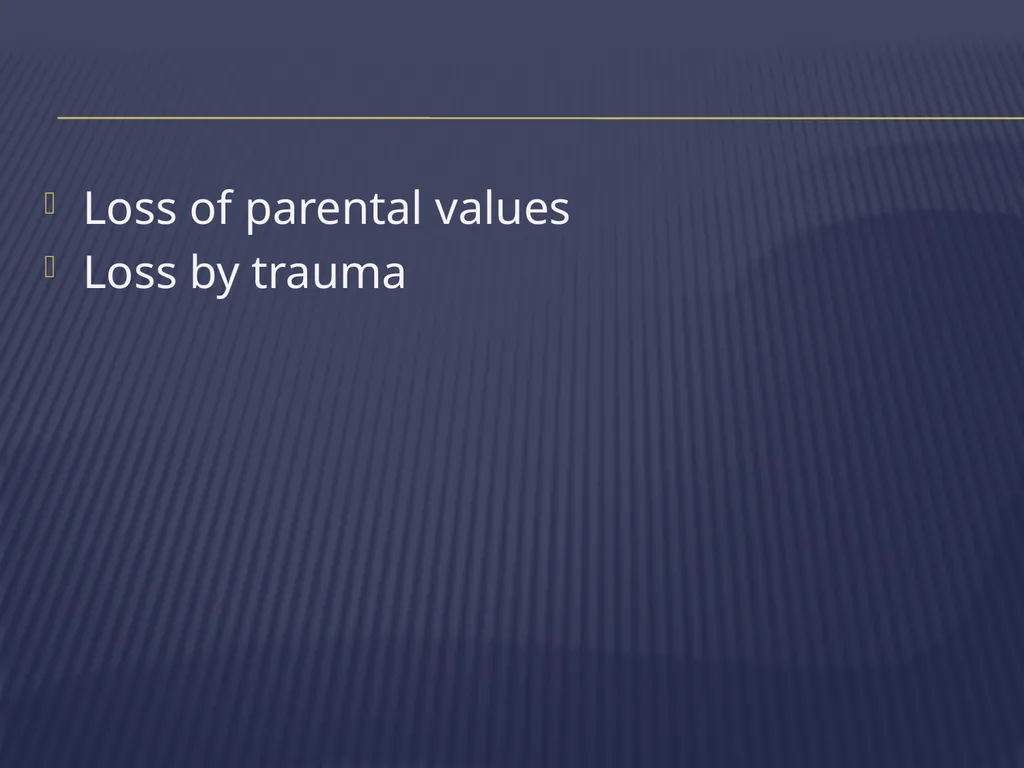 The Grieving Parent: Responding to Childhood - slide 19 of 81