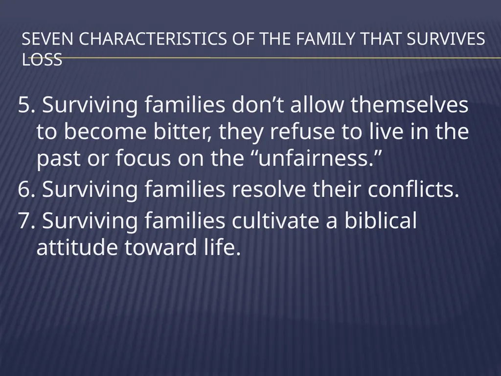 The Grieving Parent: Responding to Childhood - slide 13 of 81
