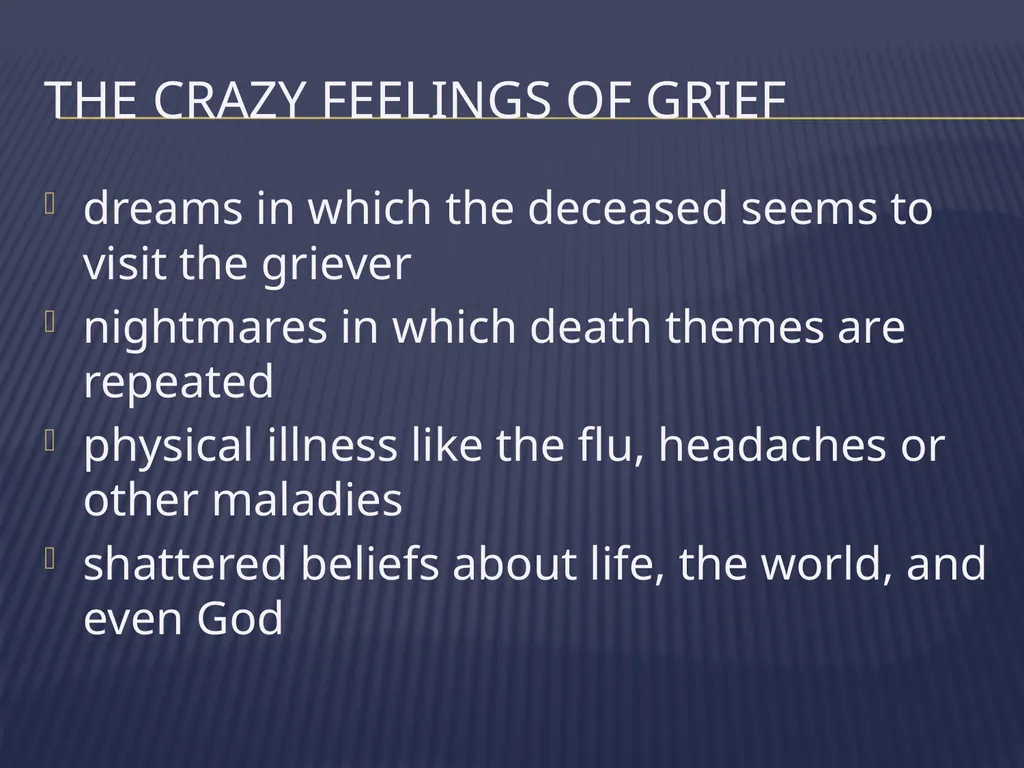 The Grieving Parent: Responding to Childhood - slide 64 of 81