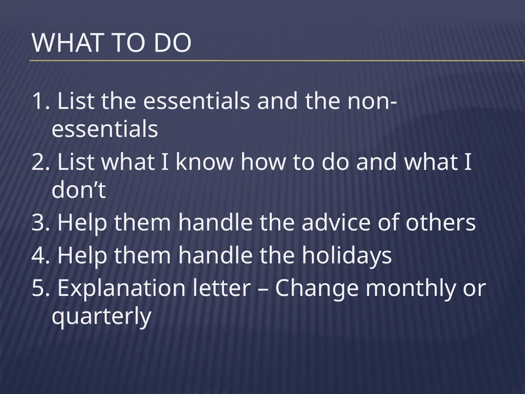 The Grieving Parent: Responding to Childhood - slide 74 of 81