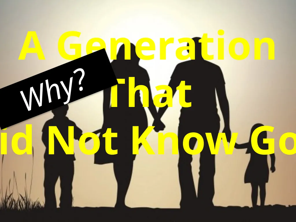 Judges 2:10 When all that generation had been - slide 6 of 29