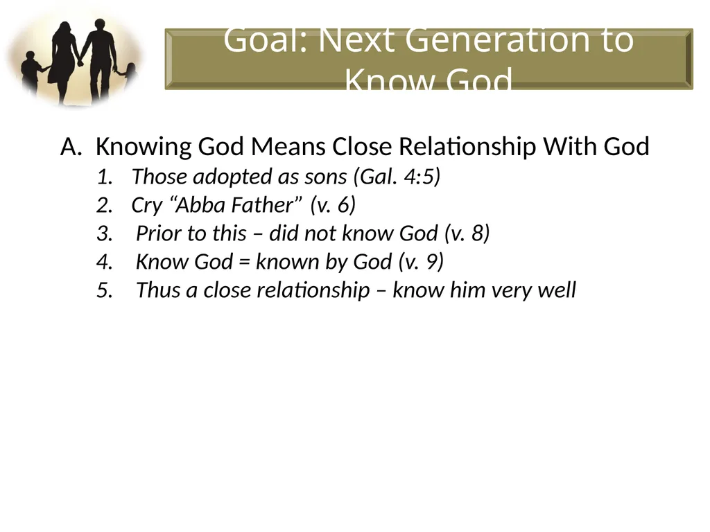 Judges 2:10 When all that generation had been - slide 20 of 29
