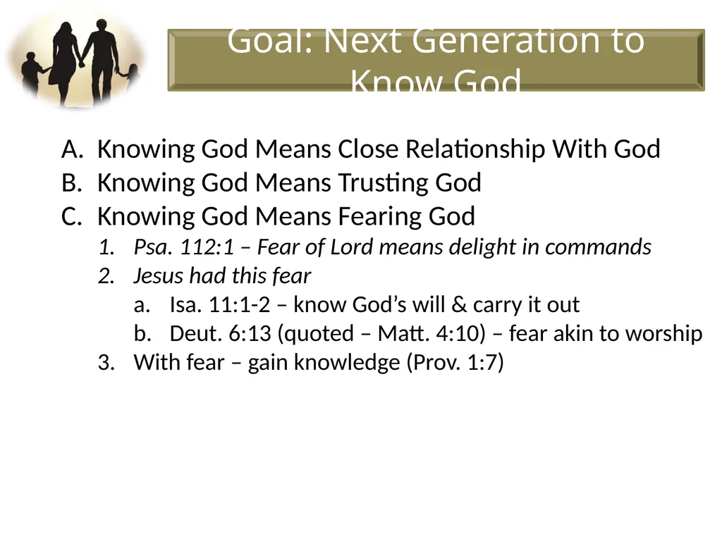 Judges 2:10 When all that generation had been - slide 22 of 29