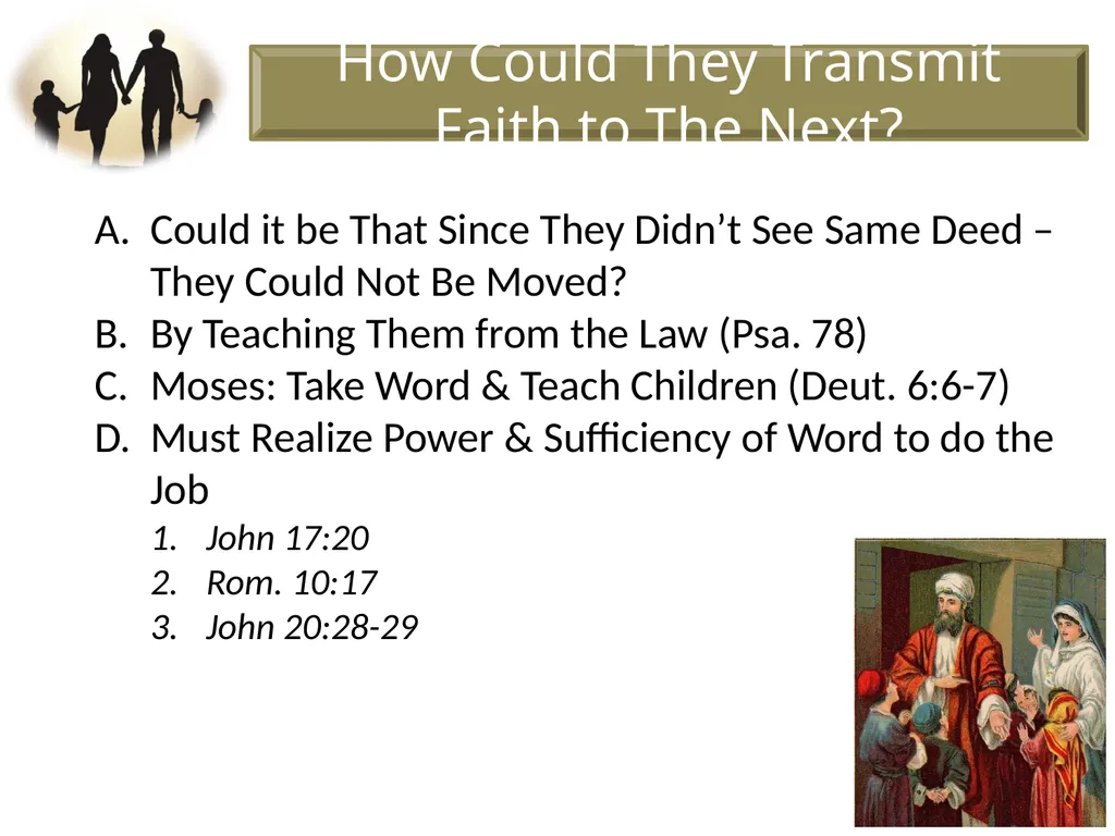 Judges 2:10 When all that generation had been - slide 16 of 29