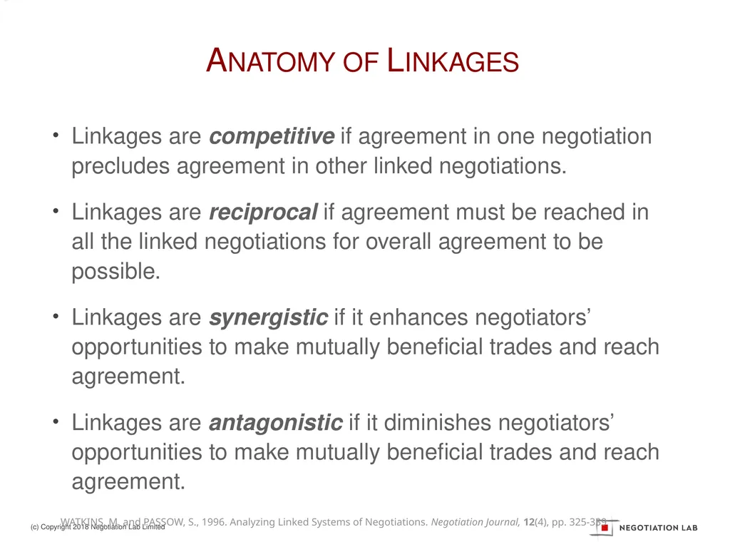 “A safe environment to learn and test negotiation - slide 10 of 30