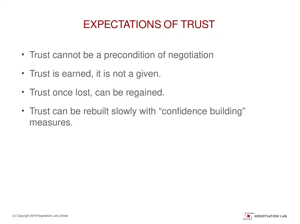 “A safe environment to learn and test negotiation - slide 27 of 30