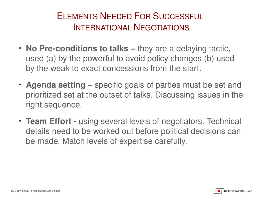 “A safe environment to learn and test negotiation - slide 5 of 30