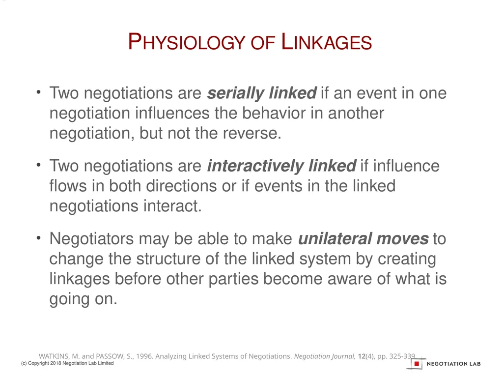 “A safe environment to learn and test negotiation - slide 11 of 30
