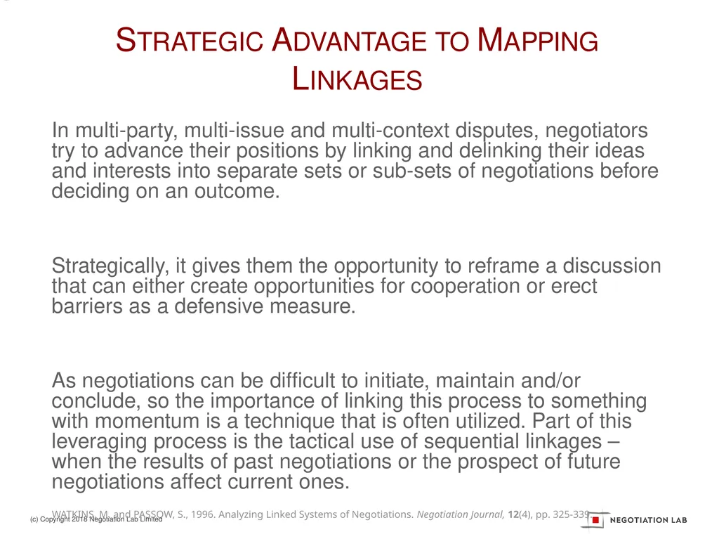 “A safe environment to learn and test negotiation - slide 16 of 30