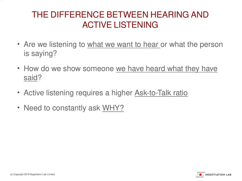 “A safe environment to learn and test negotiation - slide 21 of 30