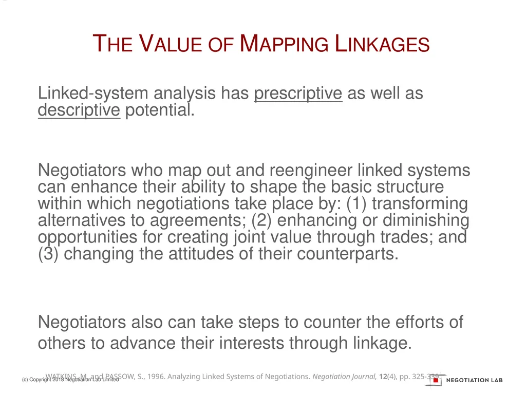 “A safe environment to learn and test negotiation - slide 15 of 30