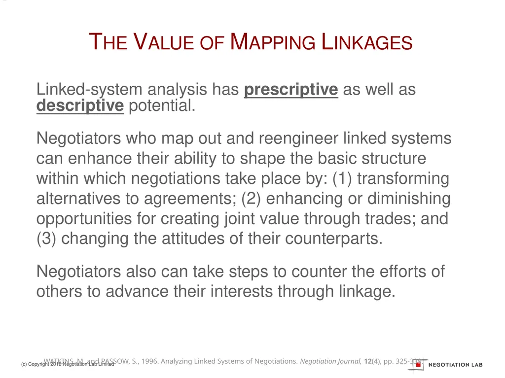“A safe environment to learn and test negotiation - slide 8 of 30