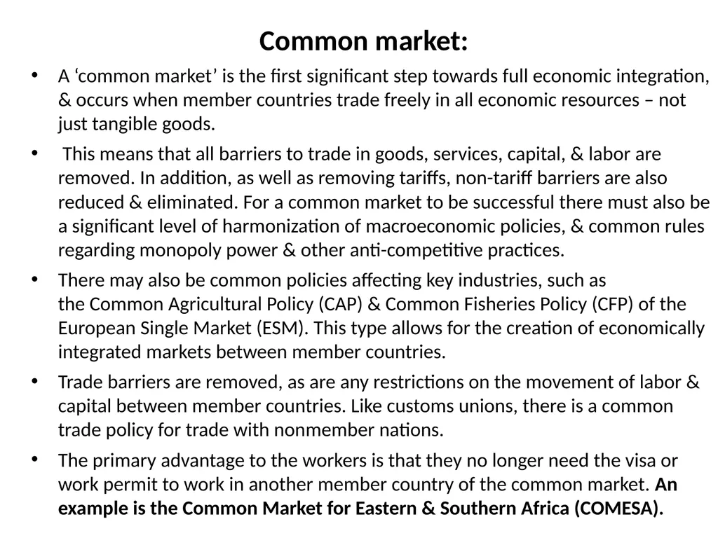 UNIT 2 International Business Environment Trading - slide 36 of 82