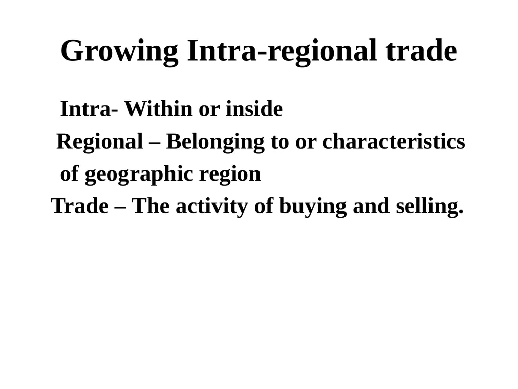 UNIT 2 International Business Environment Trading - slide 42 of 82