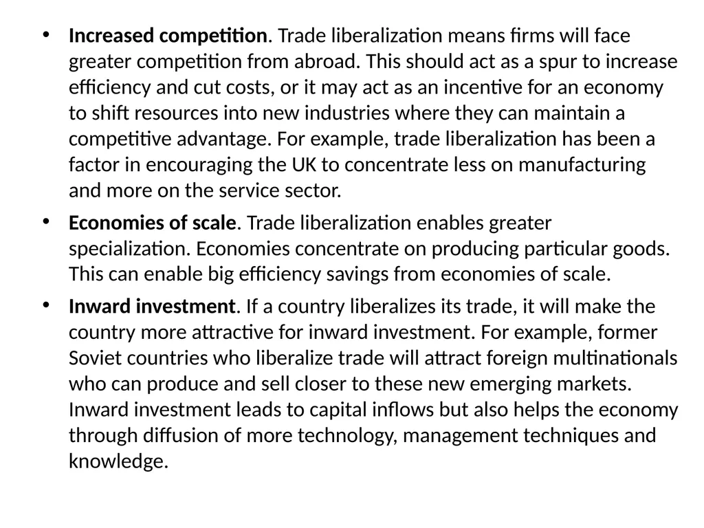 UNIT 2 International Business Environment Trading - slide 68 of 82