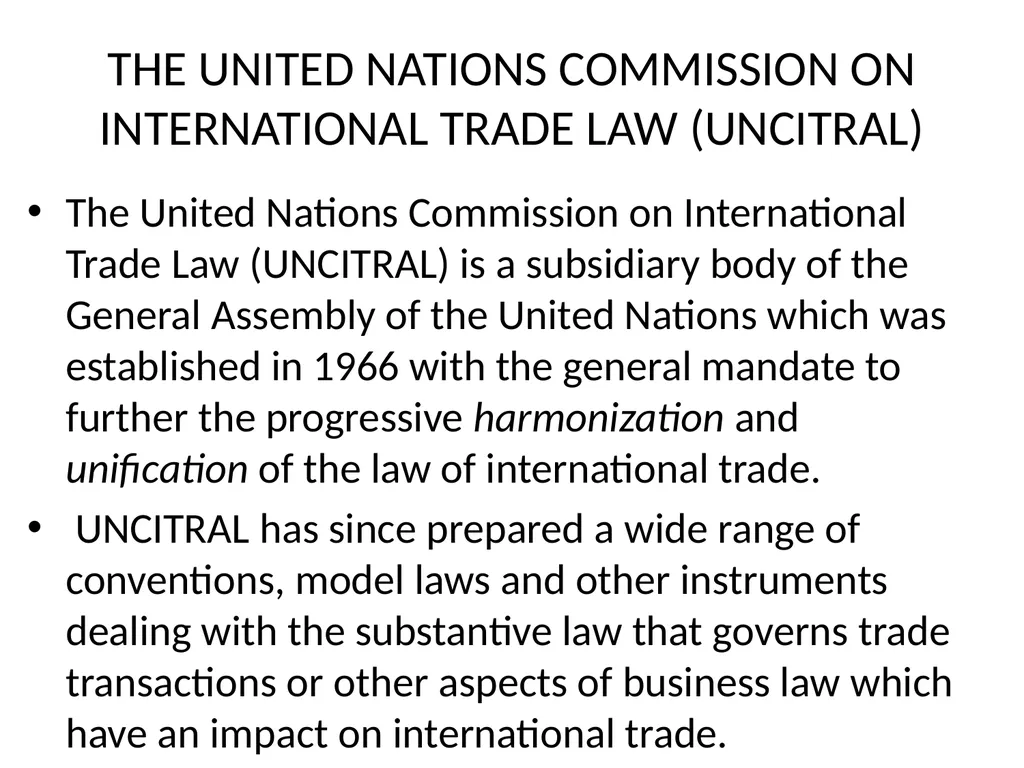 UNIT 2 International Business Environment Trading - slide 74 of 82