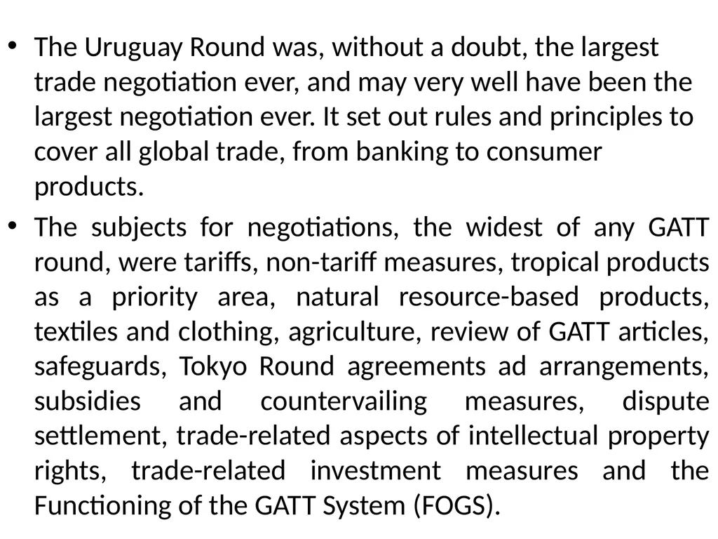 UNIT 2 International Business Environment Trading - slide 71 of 82