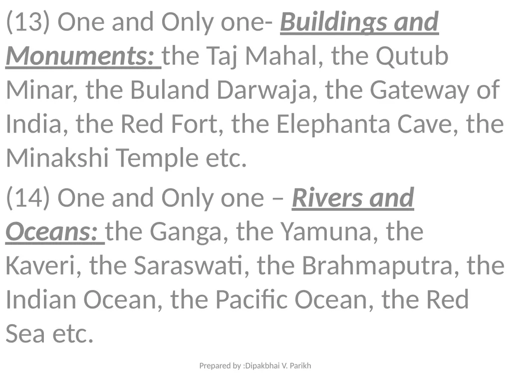The Article Prepared By : Dipakbhai V. Parikh - slide 22 of 28
