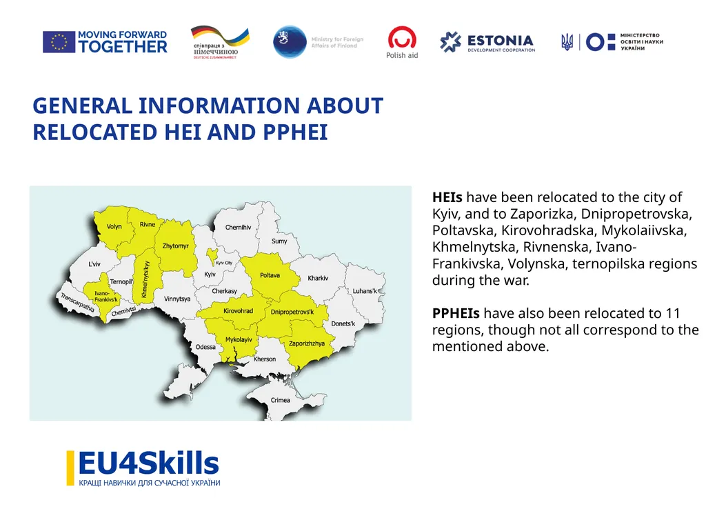 RECOMMENDATIONS TO RELOCATED UNIVERSITIES INTO NEW - slide 3 of 21