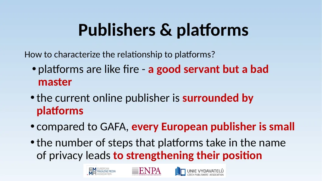 Expectations for press and media freedom in the - slide 5 of 13