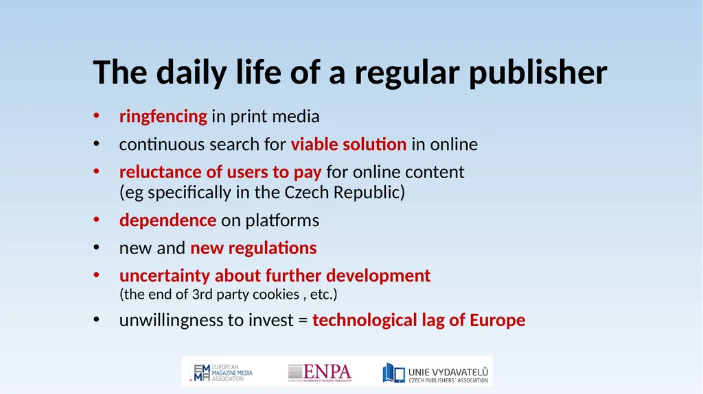 Expectations for press and media freedom in the - slide 4 of 13