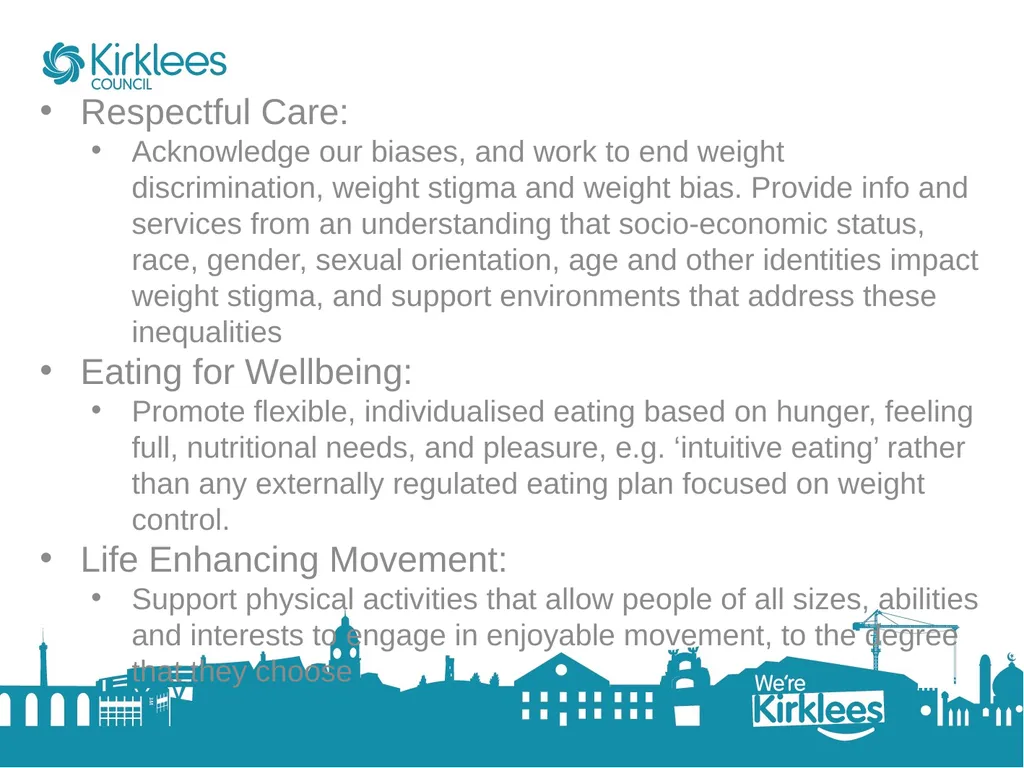 Compassionate Approach to Tackling Obesity (Weight - slide 11 of 13