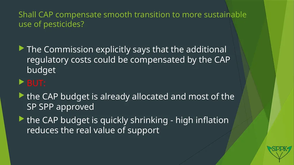 Sustainable use of plant protection products Ján - slide 11 of 13