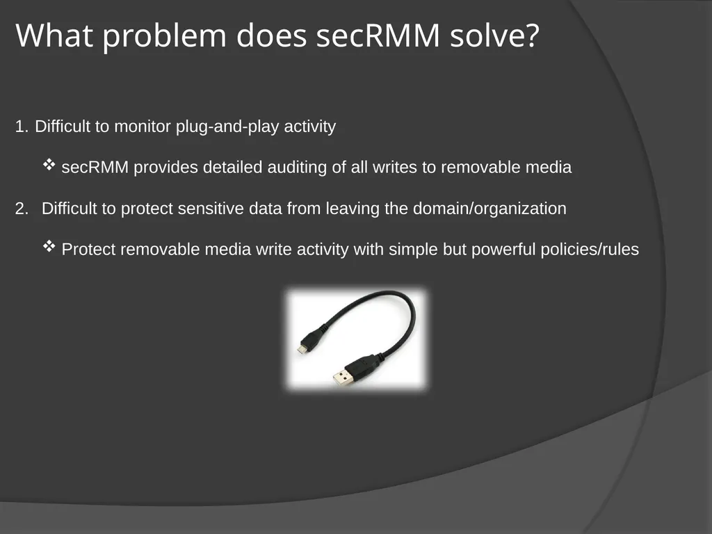SQUADRA TECHNOLOGIES security Removable Media - slide 3 of 19