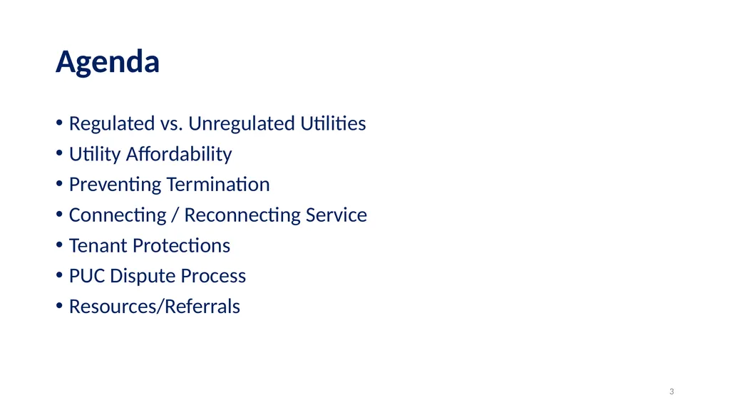Utility Assistance - What You Need to Know! July - slide 3 of 32
