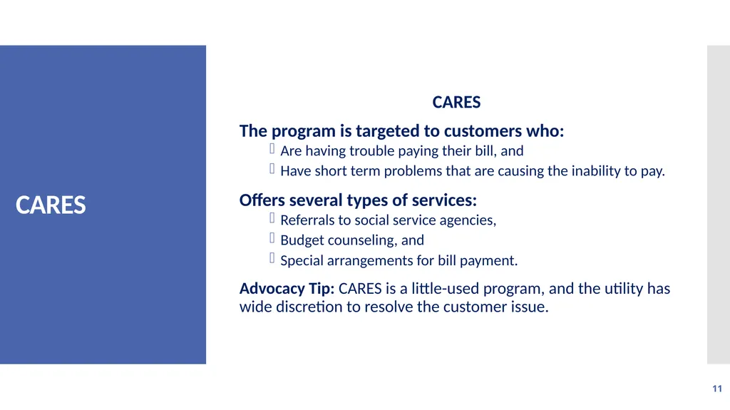 Utility Assistance - What You Need to Know! July - slide 11 of 32