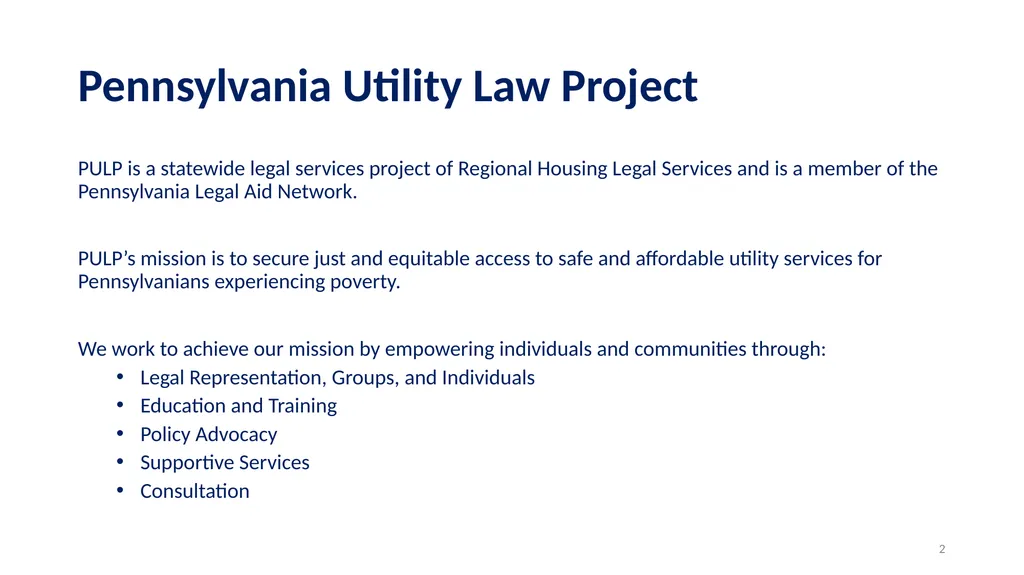 Utility Assistance - What You Need to Know! July - slide 2 of 32