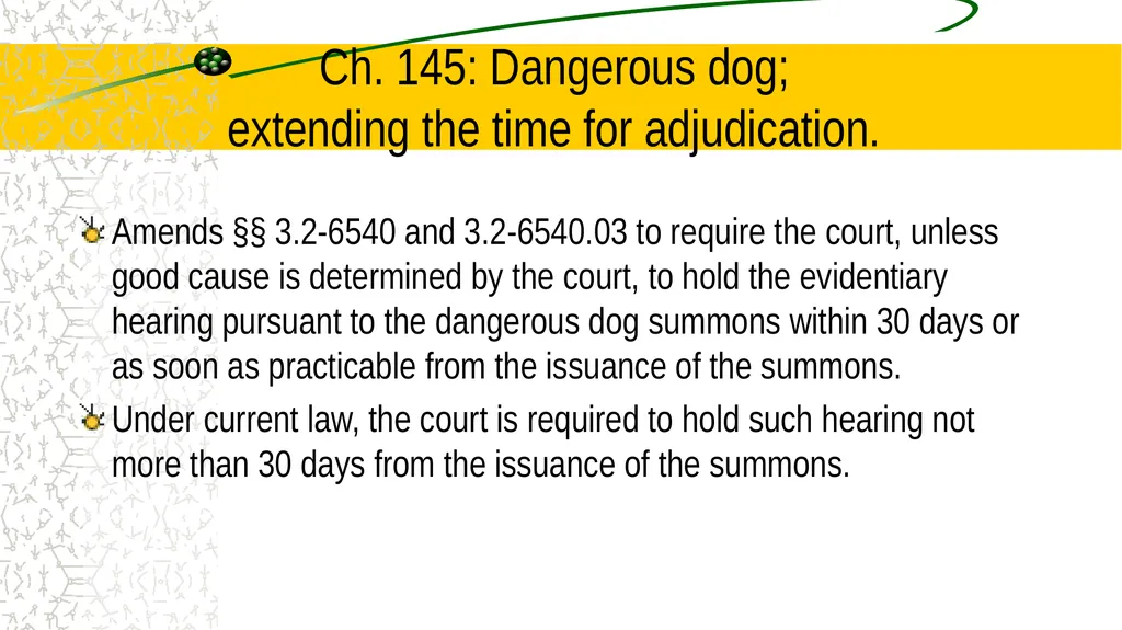 CASC 2024 Legislative Update For Virginia Law - slide 12 of 106