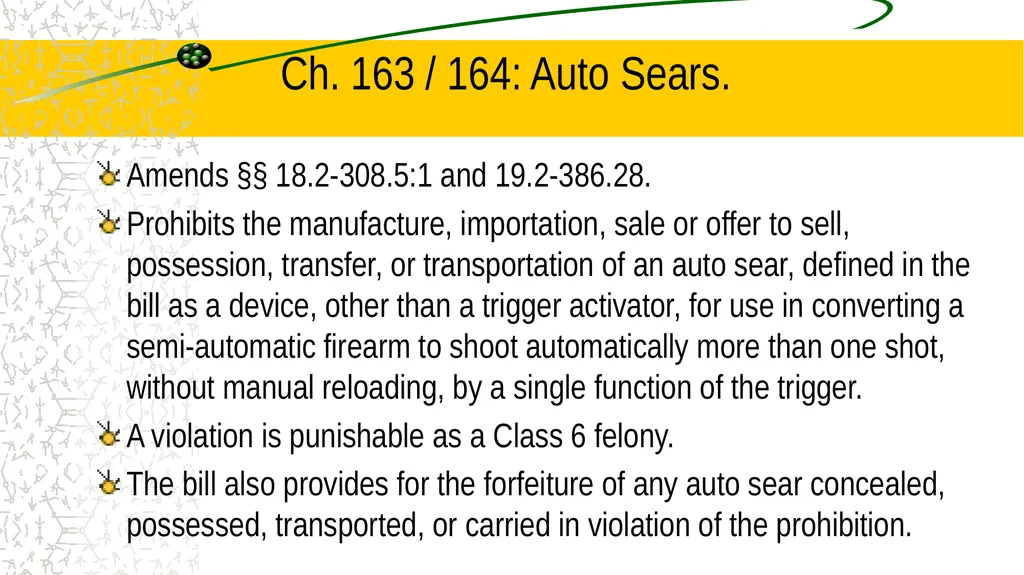 CASC 2024 Legislative Update For Virginia Law - slide 38 of 106