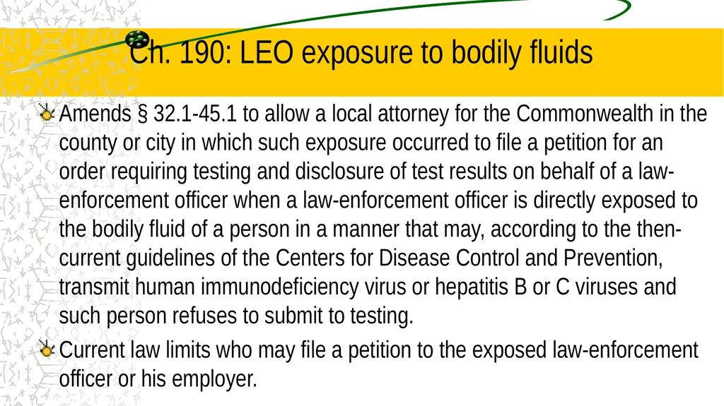 CASC 2024 Legislative Update For Virginia Law - slide 13 of 106