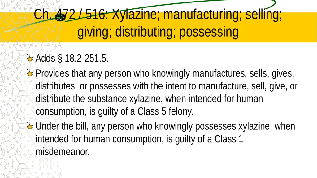 CASC 2024 Legislative Update For Virginia Law - slide 49 of 106