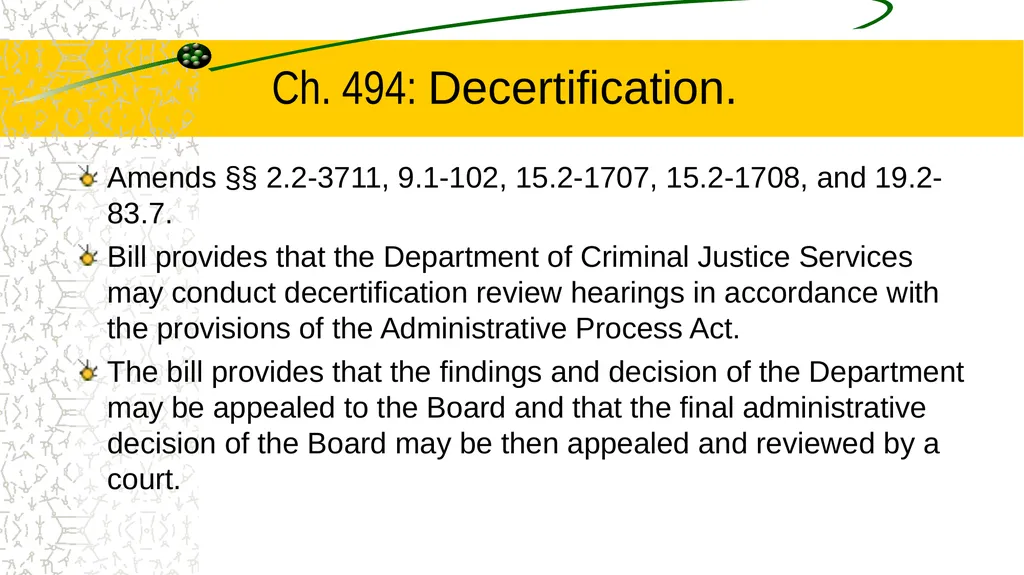 CASC 2024 Legislative Update For Virginia Law - slide 93 of 106