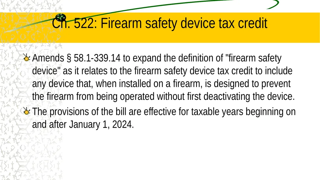 CASC 2024 Legislative Update For Virginia Law - slide 103 of 106