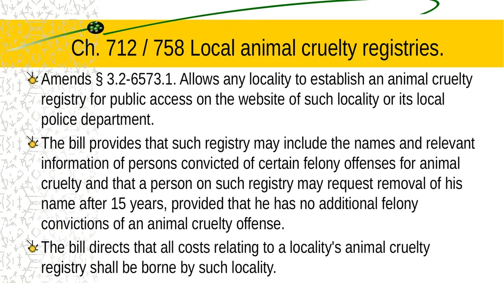 CASC 2024 Legislative Update For Virginia Law - slide 23 of 106