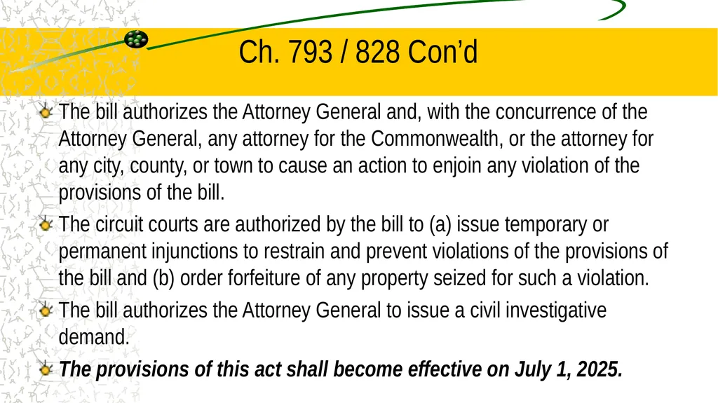 CASC 2024 Legislative Update For Virginia Law - slide 62 of 106