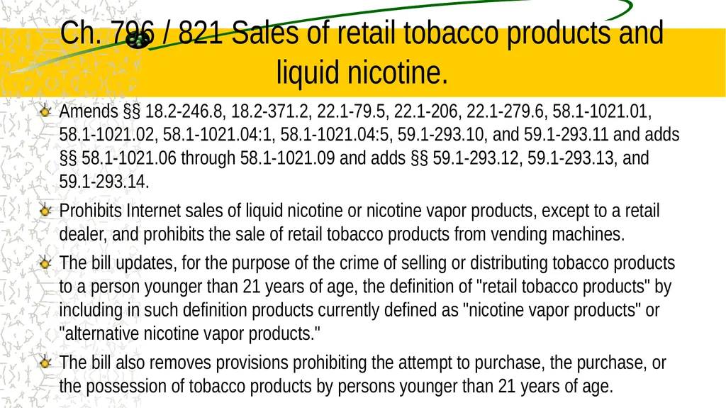 CASC 2024 Legislative Update For Virginia Law - slide 63 of 106