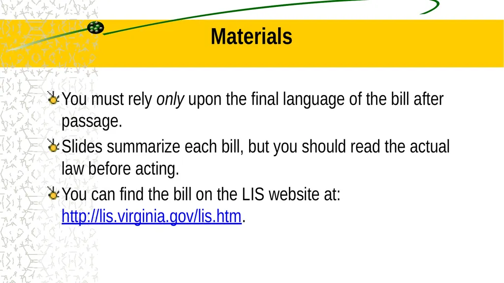CASC 2024 Legislative Update For Virginia Law - slide 3 of 106